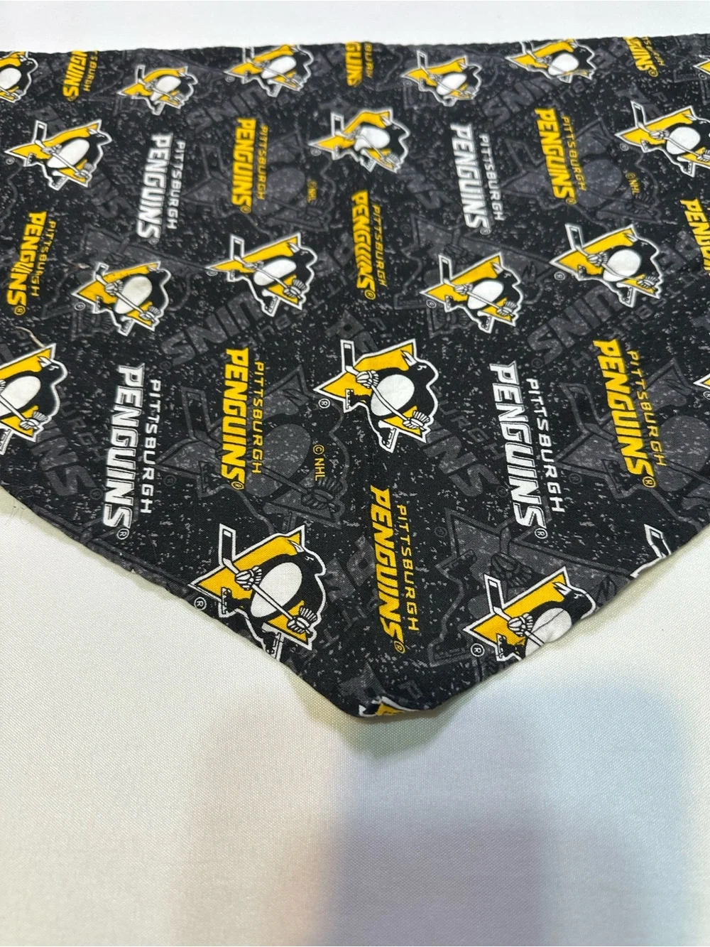 Pittsburgh Penguins Black & Gold Decorative Throw Accent